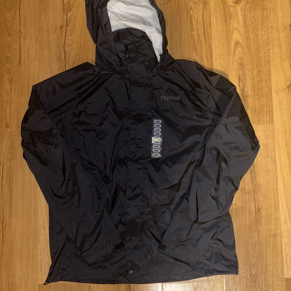Marmot Men's Black  rain Jacket